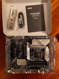 Scheda madre Asus z690 Prime DDR4 + card wi-fi