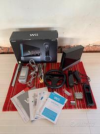 Nintendo Wii Nera Completa Boxata RVL-001