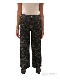 Denim donna camouflage taglia M nuovo