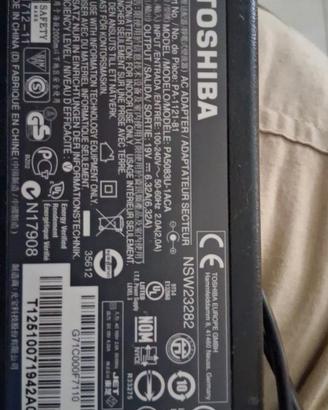 Alimentatore PC portatile Toshiba