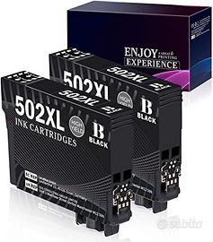 4 cartucce nuove 502XL nero