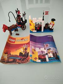 Set lego castle/pirati 1723 completo con figure e 