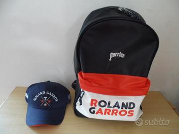 Zaino e cappello Roland Garros- Nuovi