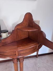 Tavolo consolle ad angolo