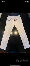 Jeans Gucci originali in tessuto bianco