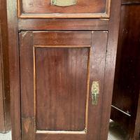 2 Comodini in legno arte povera