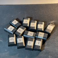 13 batterie Canon LP-E6 + caricabatterie