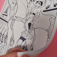 La principessa Zaffiro 🗡 Settei + disegni manga