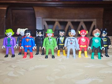 kinder playmobil figures dc comics