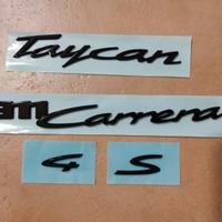 Scritte PORSCHE 992 911 Carrera Taycan 4 S