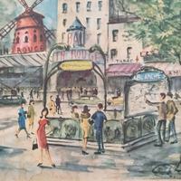 Antica  stampa redatta da Forlini Dante  AP