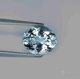 Aquamarina naturale 4,40 ct – IGI certificata