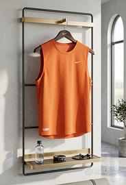 Canotta Nike Dri-Fit arancione uomo M