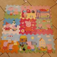 Tappeto puzzle Peppa Pig