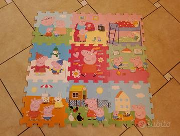 Tappeto puzzle Peppa Pig