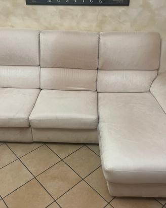 Divano 3 posti letto con penisola lato sx