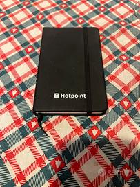 Taccuino nero hotpoint