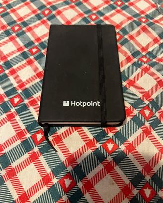 Taccuino nero hotpoint