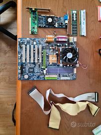 Blocco Retro PC Socket 478: Scheda Madre Gigabyte