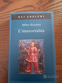 Libro Kundera L'immortalità Adelphi