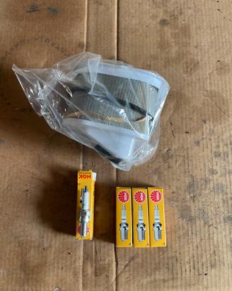 Filtro aria e candele Kawasaki z750 2008