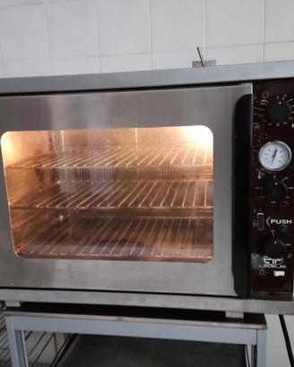 FORNO ELETTRICO PROFESSIONALE IN ACCIAIO INOX