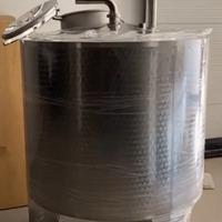 Serbatoio inox 1000 litri con agitatore/miscelator