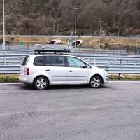 portapacchi completo di shuttle porta valigie 