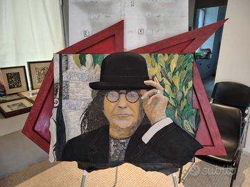 Quadro omaggio a Renato Zero