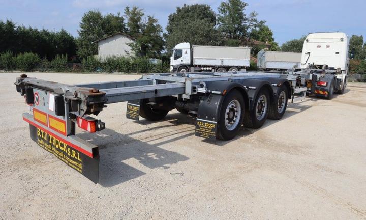 LECITRAILER SEMIRIMORCHIO ALLUNG PORTACONTAINER