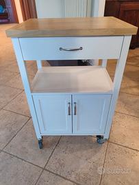 Mobiletto cucina con ruote