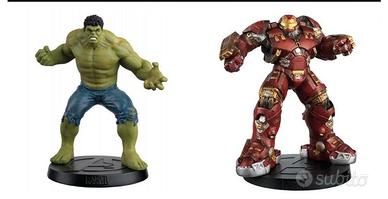 Action Figure di Iron Man & Hulk XL nuovi 