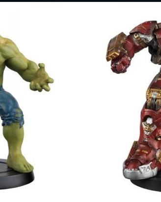 Action Figure di Iron Man & Hulk XL nuovi 