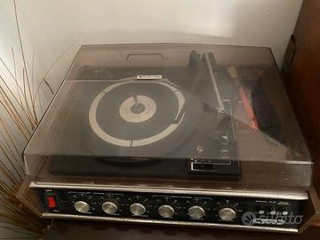 Giradischi vintage funzionante + Dischi