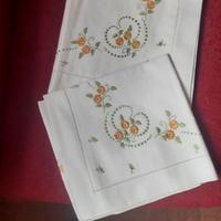 lenzuola ricamate a mano