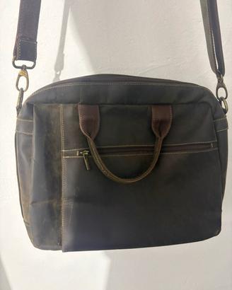 Borsa uomo vera pelle