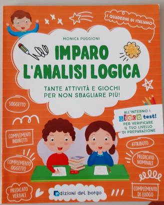 Imparo l'analisi logica - Edizioni del Borgo