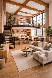 Loft con SPESE COMPRESE / CASSIA