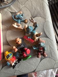 Lotto Puffi vintage anni 80 Schleich + altro