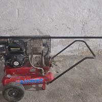 Trattore motocompressore 550LT e abbacchiatore lis