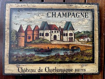 quadretti legno francesi medioevali