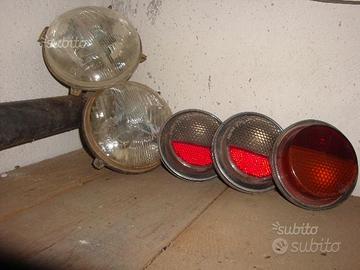 Fanali e fari Fiat 850 e 128 e molti altri ricambi