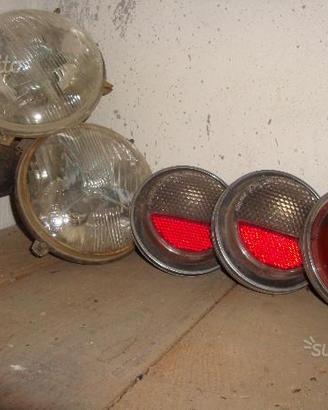 Fanali e fari Fiat 850 e 128 e molti altri ricambi