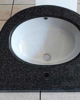 Lavabo con marmo