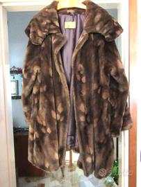 pelliccia ecologica imitazione visone selvaggio