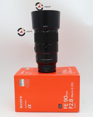 Sony SEL FE 90mm F2.8 Macro G OSS Usato