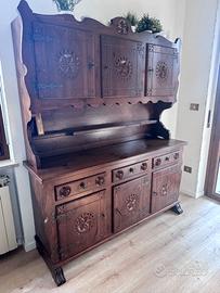 Credenza con cassapanca