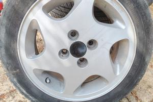 Cerchi in lega R14 mozzo fiat 