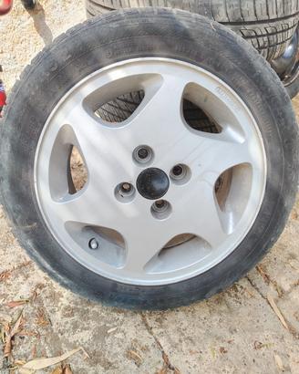 Cerchi in lega R14 mozzo fiat 