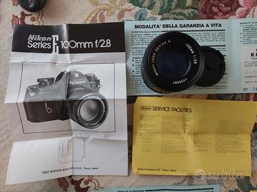 Obiettivo NIKON Serie E 100mm f-2.8